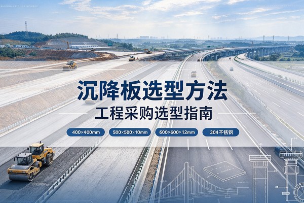 苍南沉降板选择方法