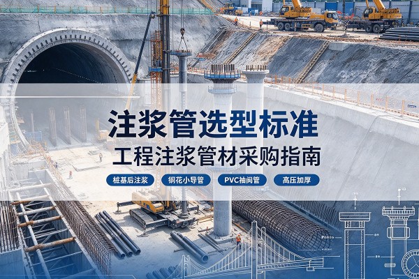 苍南注浆管选型标准