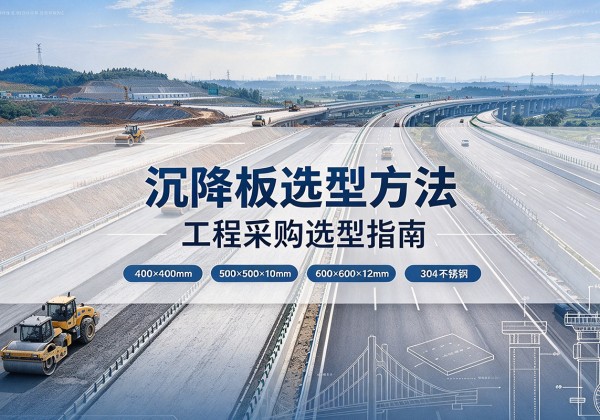 苍南沉降板选择方法