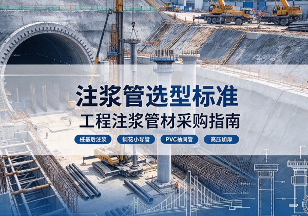 苍南注浆管选型标准